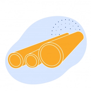 Труба нержавеющая электросварная 920х18 мм 12Х18Н10Т ГОСТ 10704-91
