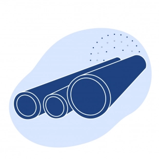 Труба нержавеющая электросварная 920х18 мм 12Х18Н10Т ГОСТ 10704-91