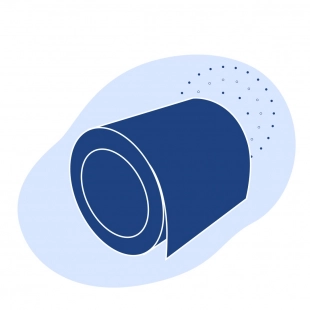 Рулон с полимерным покрытием 0.34 мм ПЭ ГОСТ 34180-2017