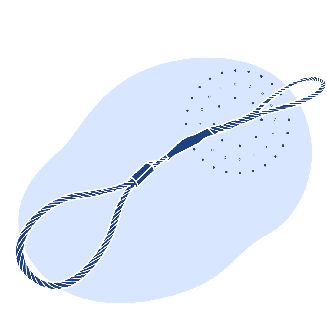 Строп грузовой канатный УСК1 1 т 1.5 м